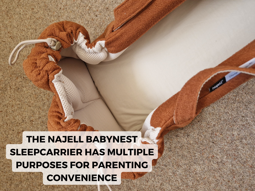 Najell babynest sleepcarrier multi purpose